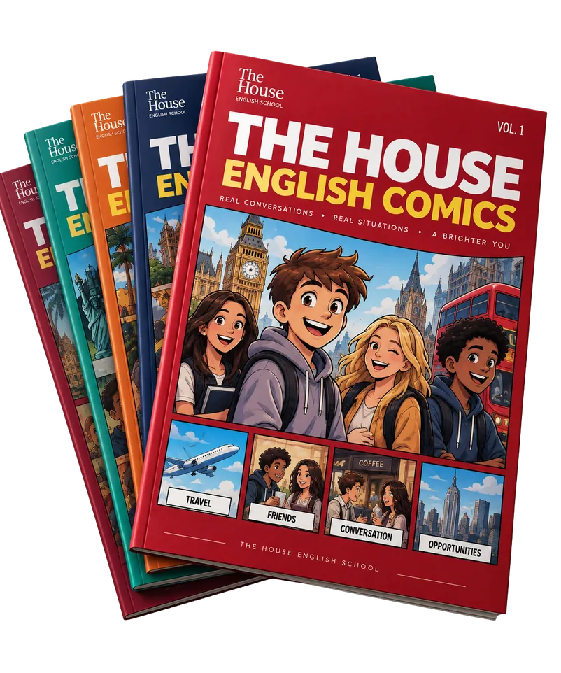Livros em quadrinhos The House English Comics